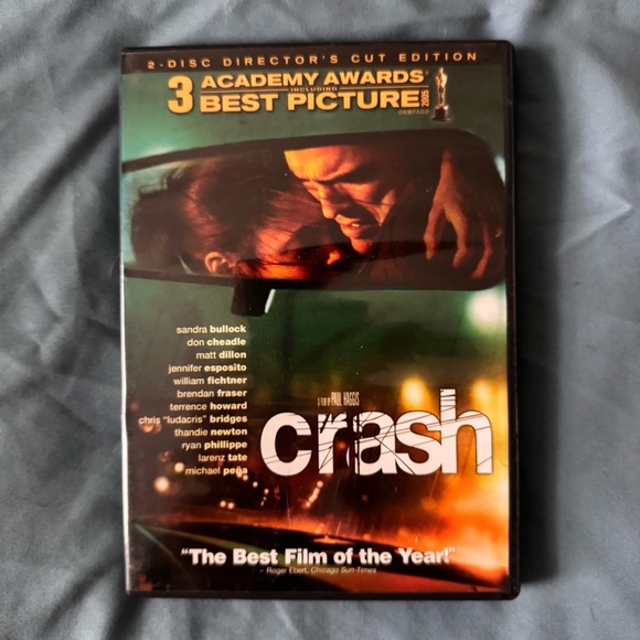 Other - Crash Movie 2-Disc-Directors Cut Edition, Sandra Bullock, Matt Dillon Tested